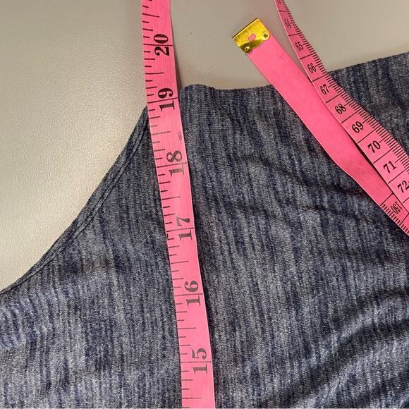 Lululemon Gray Blue V Neck Twist Tank Top Sm/ Med - Picture 7 of 9